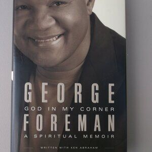 SIGNED George Foreman Memoir – Like New – Corpus Christi, Texas Charity Edition